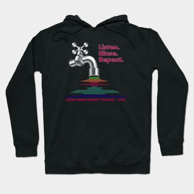 Listen Rinse Repeat Logo Hoodie by Listen Rinse Repeat